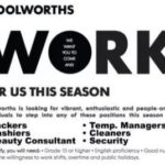 Woolworths Vacancies